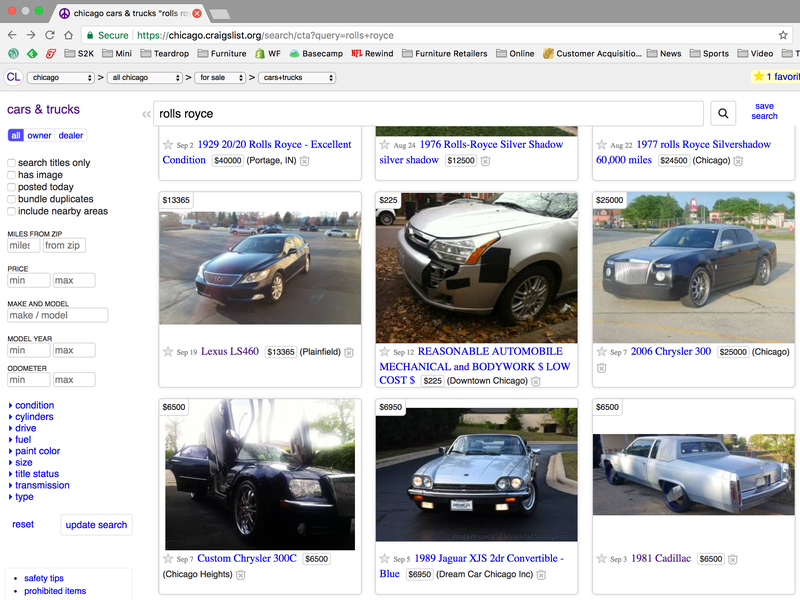 Illustration for article titled What's the Best Craigslist Car Search for a S*** Show?